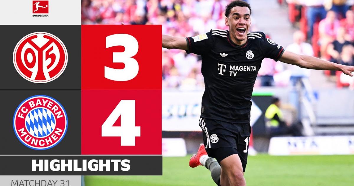 Mainz - Bayern Munich highlight