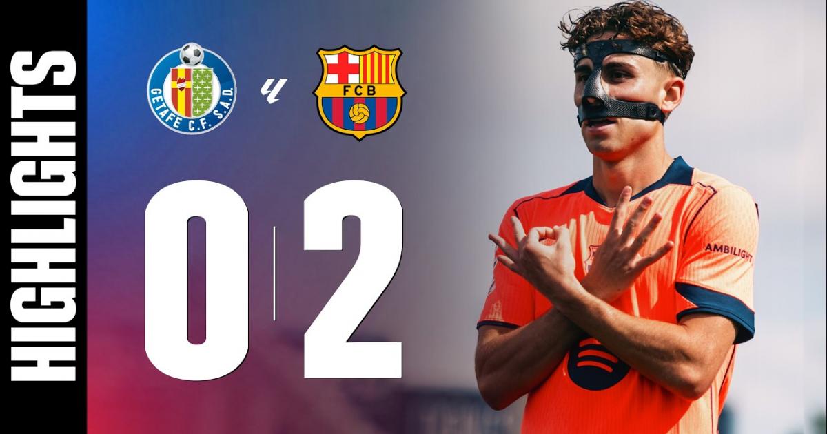 Getafe - Barcelona highlight