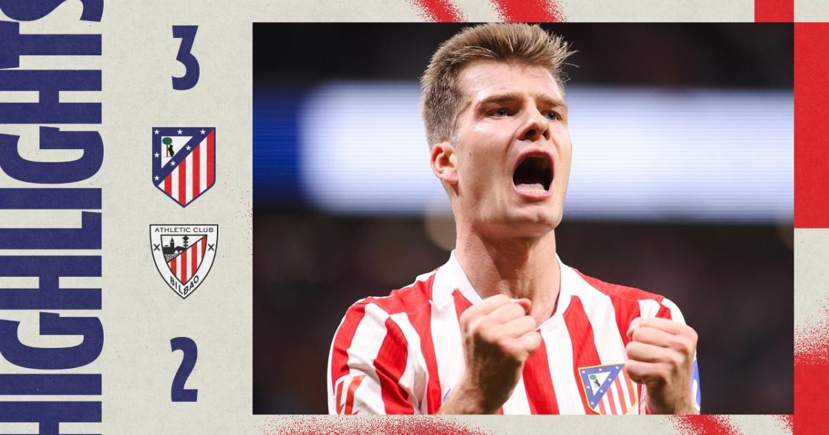 Atletico Madrid - Athletic Bilbao highlight