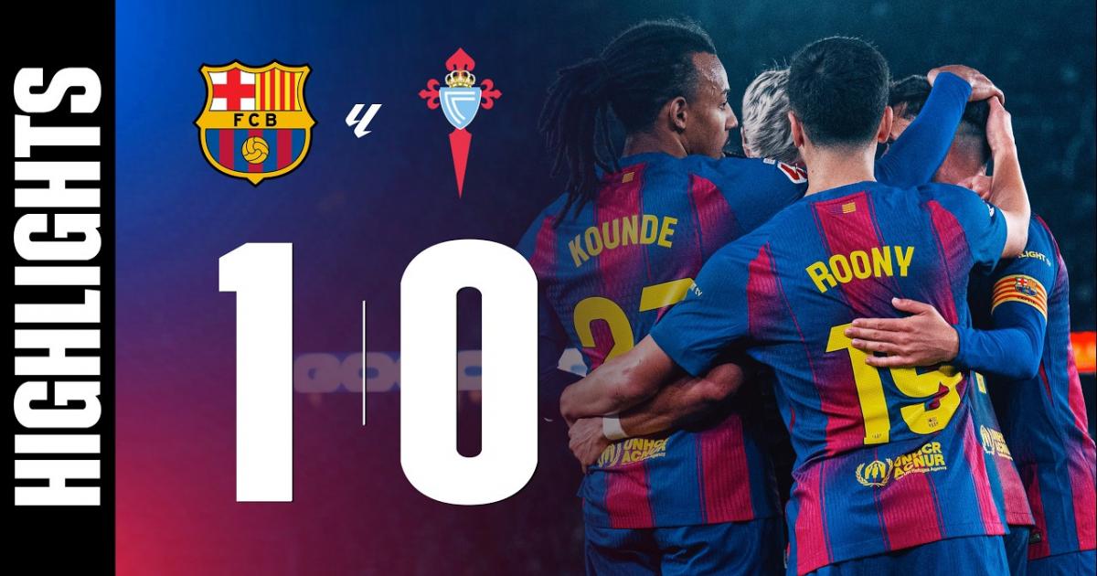 Barcelona - Celta Vigo highlight