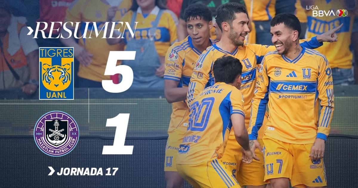 Tigres - Mazatlan highlight