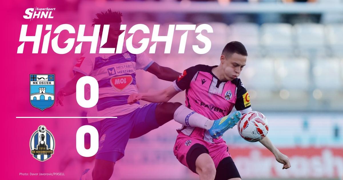 Osijek - Lokomotiva Zagreb highlight
