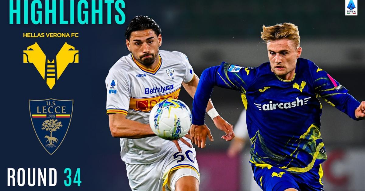 Verona - Lecce highlight